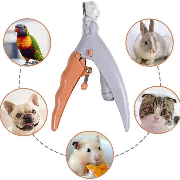 Professional Pet Nail Clipper Scissors With LED Light