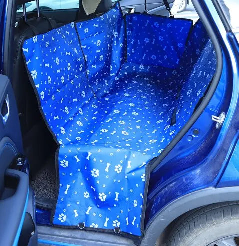 Waterproof Pet Dog Car Seat Cover Protector Printed Pet Dog Scratchproof