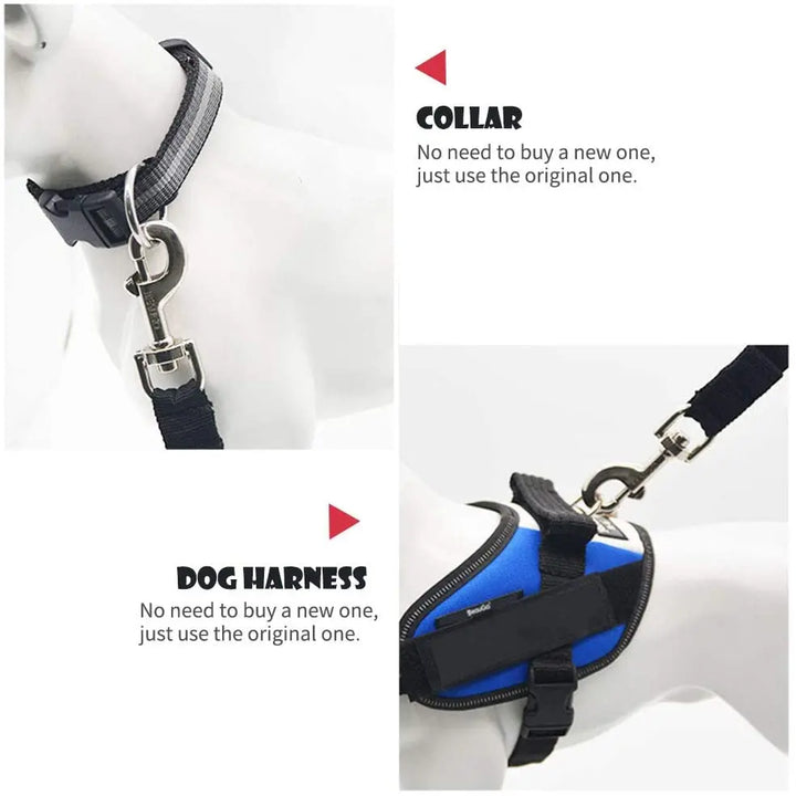 Adjustable Pet Cat Dog Car Seat  Belt Pet Seat Vehicle Dog