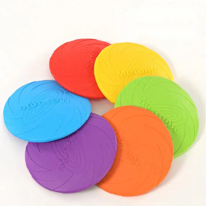 OUZEY Bite Resistant Flying Disc Toys For Dog