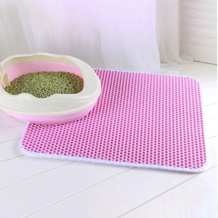 Double Layer EVA Cat Litter Pad Waterproof