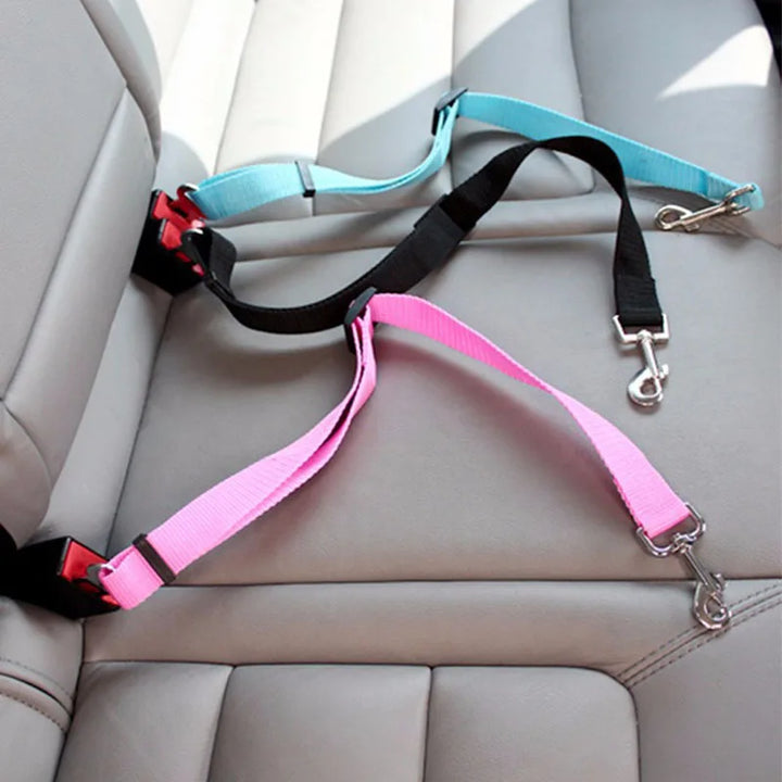 Adjustable Pet Cat Dog Car Seat  Belt Pet Seat Vehicle Dog