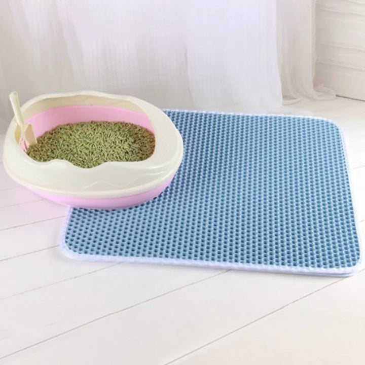 Double Layer EVA Cat Litter Pad Waterproof