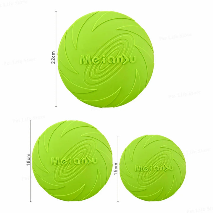 OUZEY Bite Resistant Flying Disc Toys For Dog