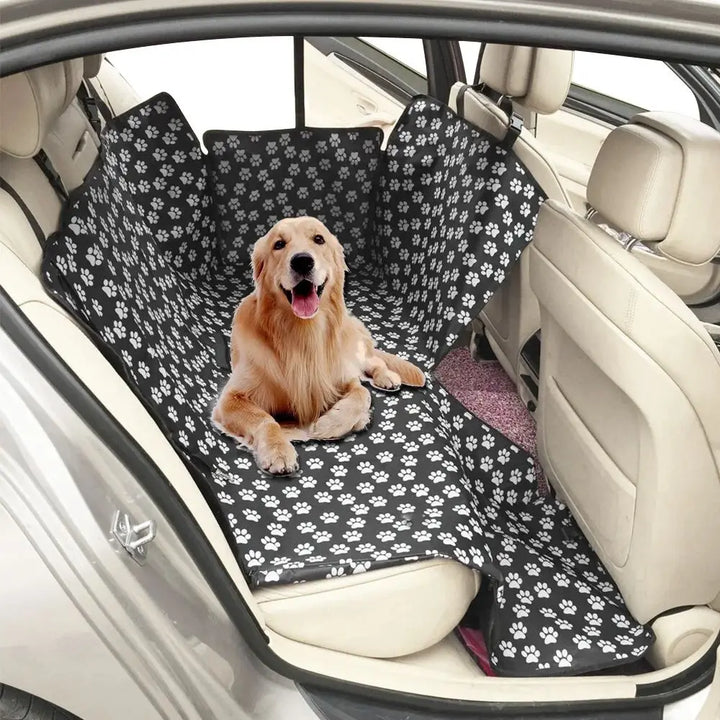 Waterproof Pet Dog Car Seat Cover Protector Printed Pet Dog Scratchproof